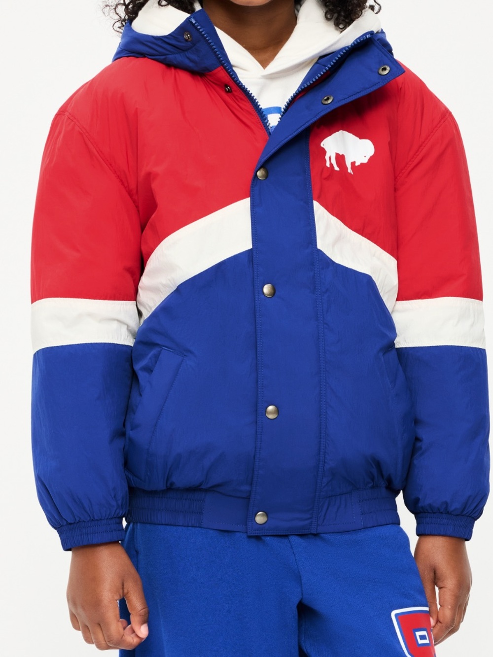 Buffalo Bills Oversized Hooded Jacket